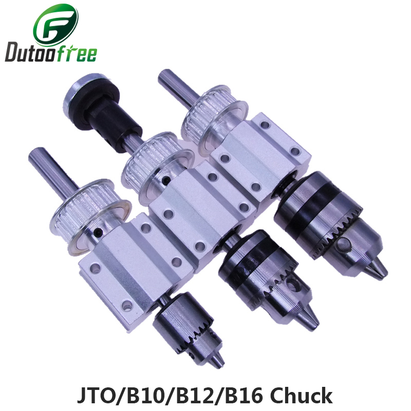 Woodworking Lathe Chuck - DIY 목공 절단 전원 스핀들 어셈블리