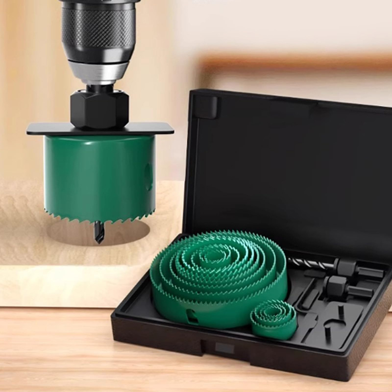 Woodworking Cutting Tools - 19/8/5PCS 19-127mm 홀쏘 커팅 세트, 목재