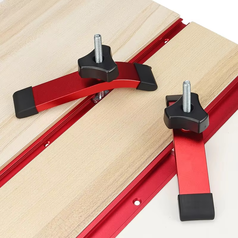 Woodworking Groove - 1/2Pcs 빠른 작동 홀드 다운 클램프