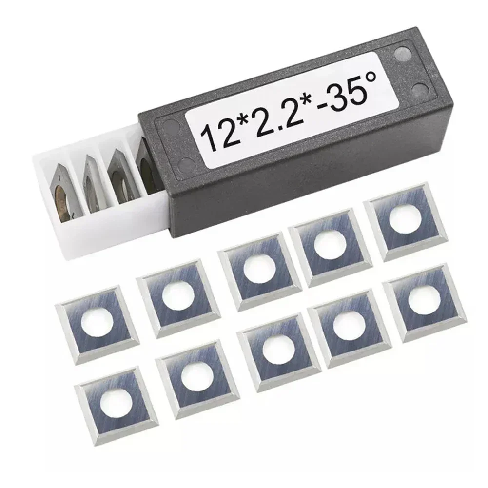 Woodworking Lathe Chuck - 10pcs 사각 카바이드 인서트 블레이드 12x12x2.2mm