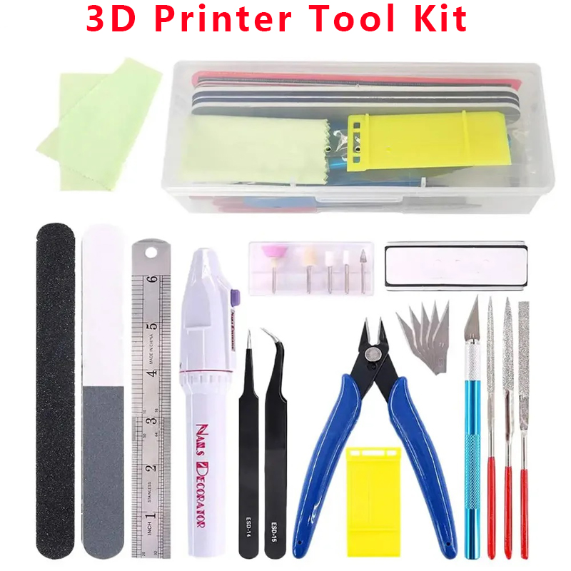 Woodworking Hobby Kits - 9/11/21/24/32pcs 3D 프린터 도구 키트 모델러