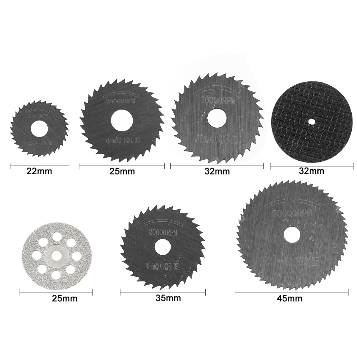 31/30pc 다이아몬드 커팅 디스크 HSS 원형 톱날 - Woodworking Cutting Tools 리뷰 및 가격