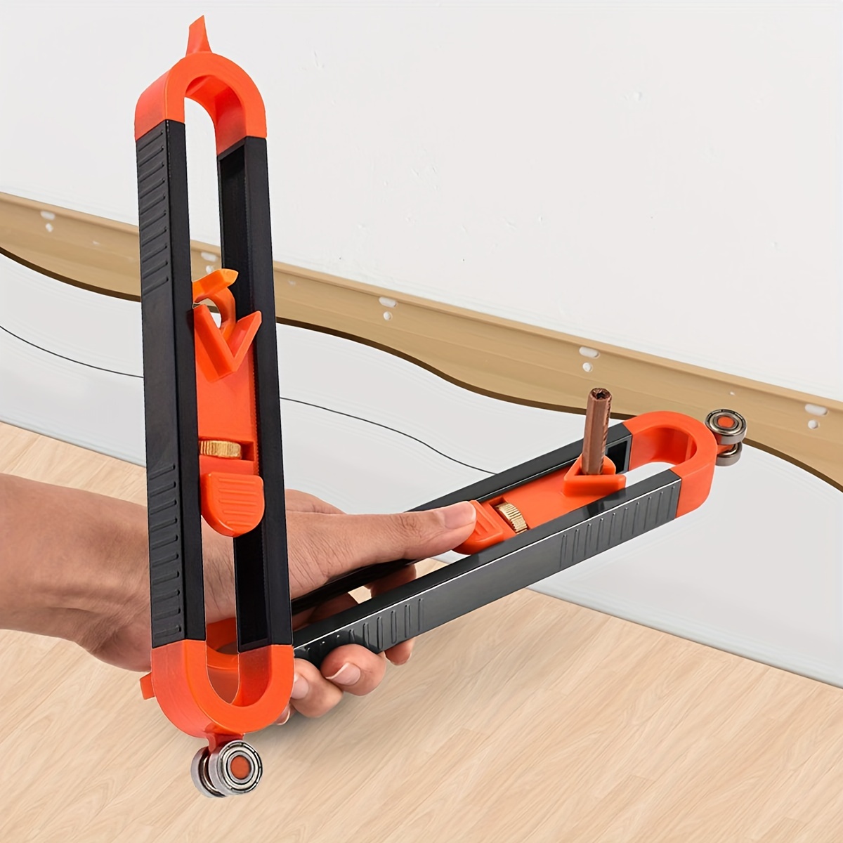 윤곽 게이지 스크라이빙 도구, 불규칙한 모양을 위한 정 - Woodworking Groove 리뷰 및 가격