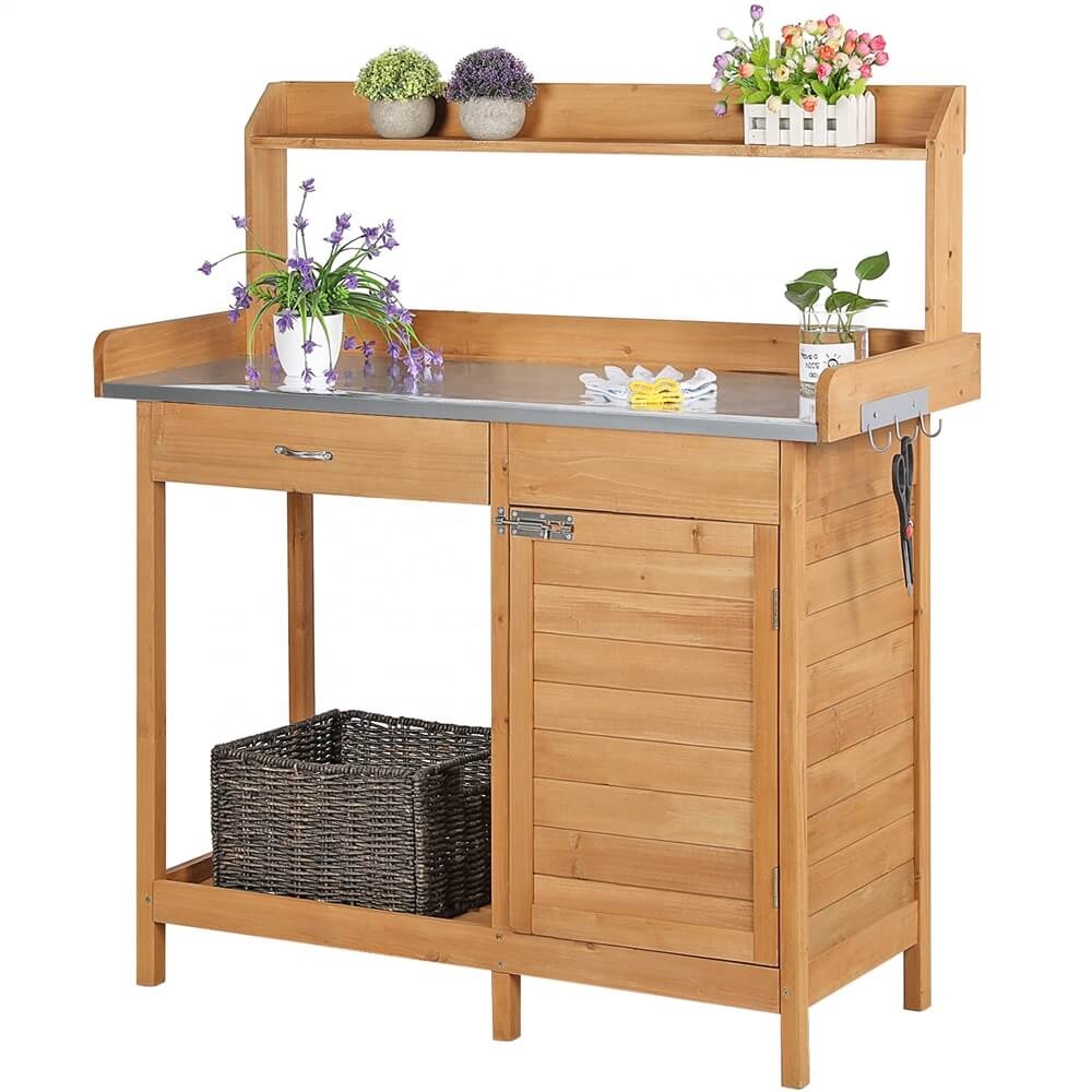 야외 가구용 원목 화분 작업대 - Woodworking Work Table 리뷰 및 가격