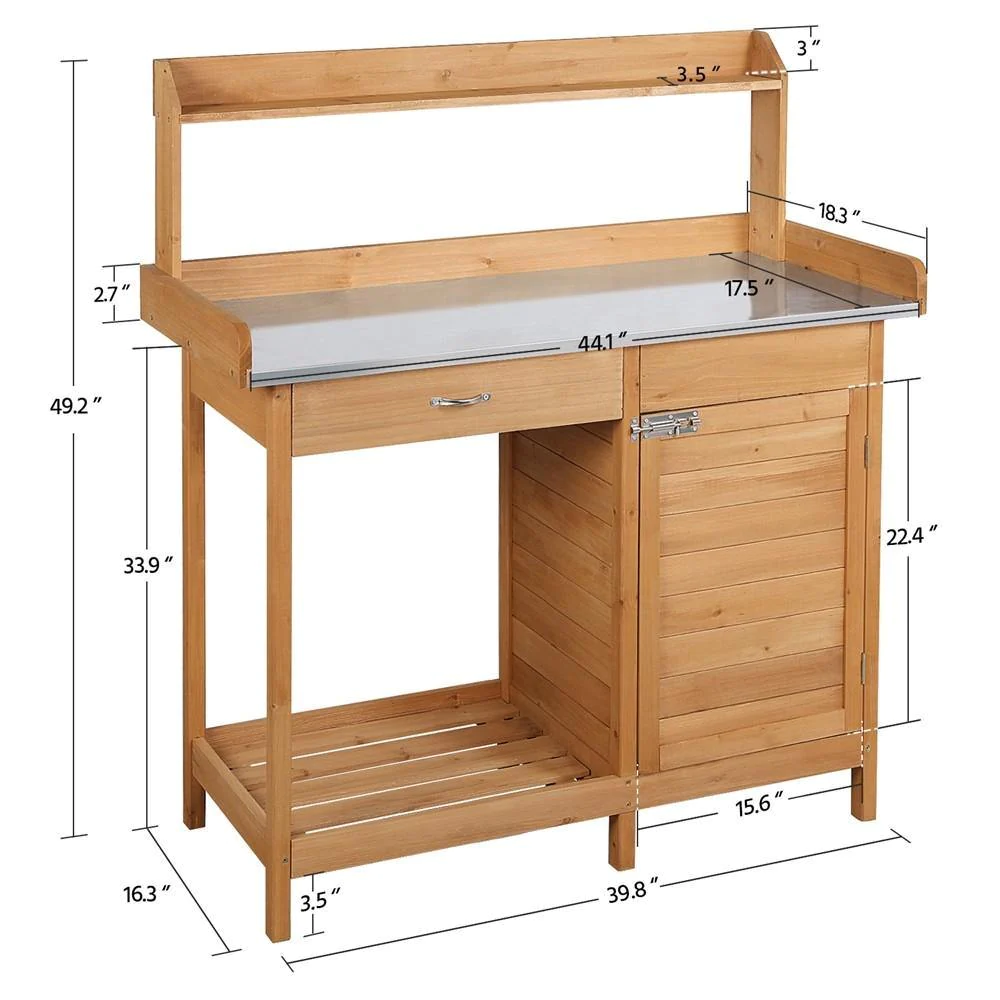 야외 가구용 원목 화분 작업대 - Woodworking Work Table 리뷰 및 가격