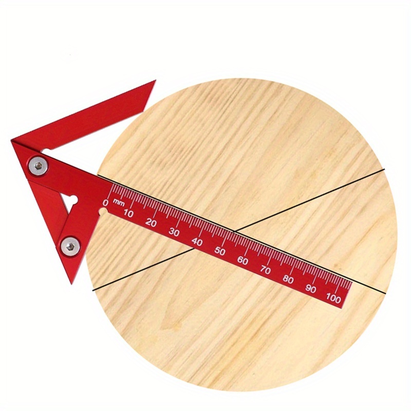 센터 파인더 라인 게이지 45/90도 각도 마킹 룰러, - Woodworking Groove 리뷰 및 가격