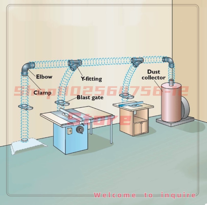 집진기 진공 청소기 목공 파이프용 100mm 엘보 회전 - Woodworking Dust Collector 리뷰 및 가격