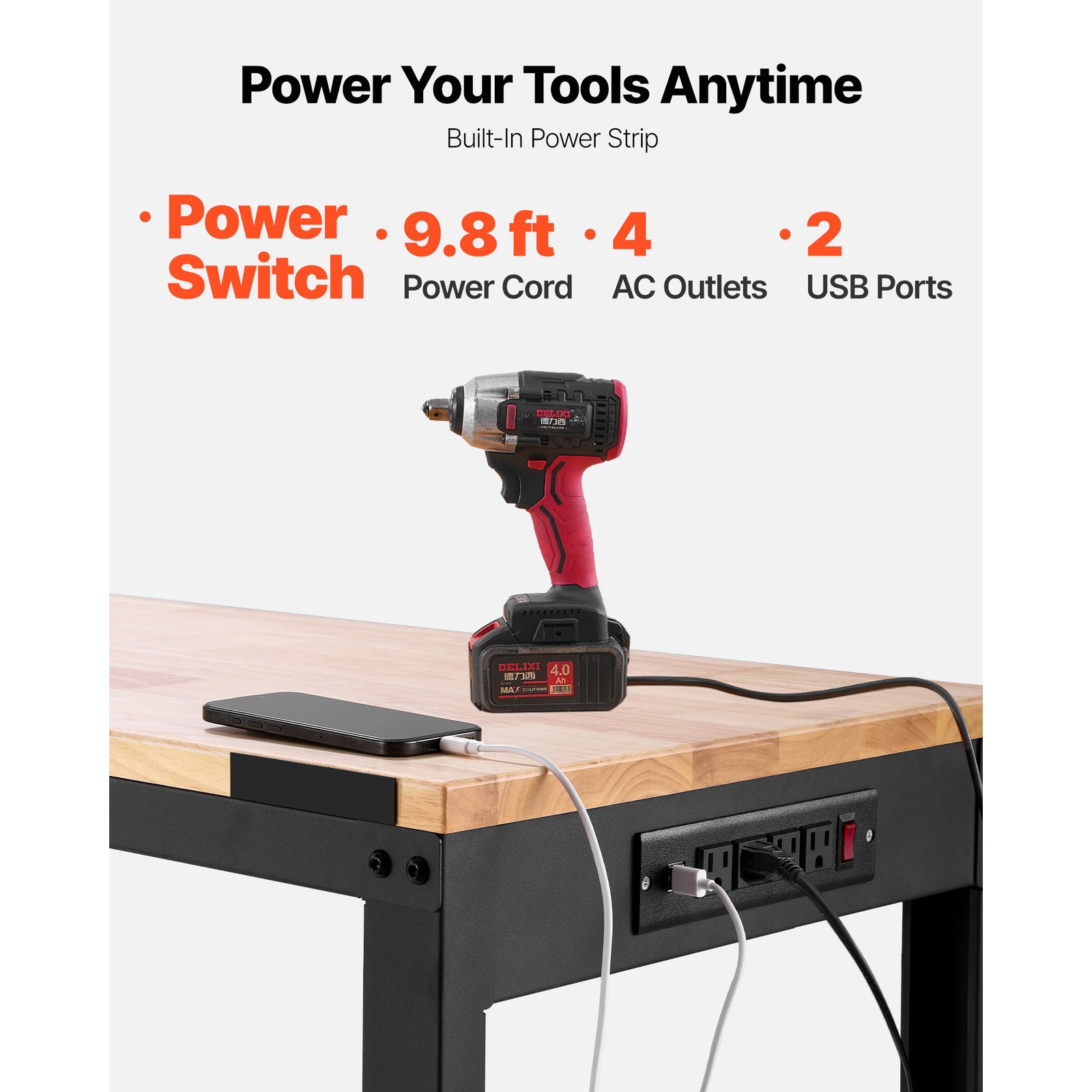 높이 조절 가능한 작업대 61인치(길이) x 20인치( - Woodworking Work Table 리뷰 및 가격