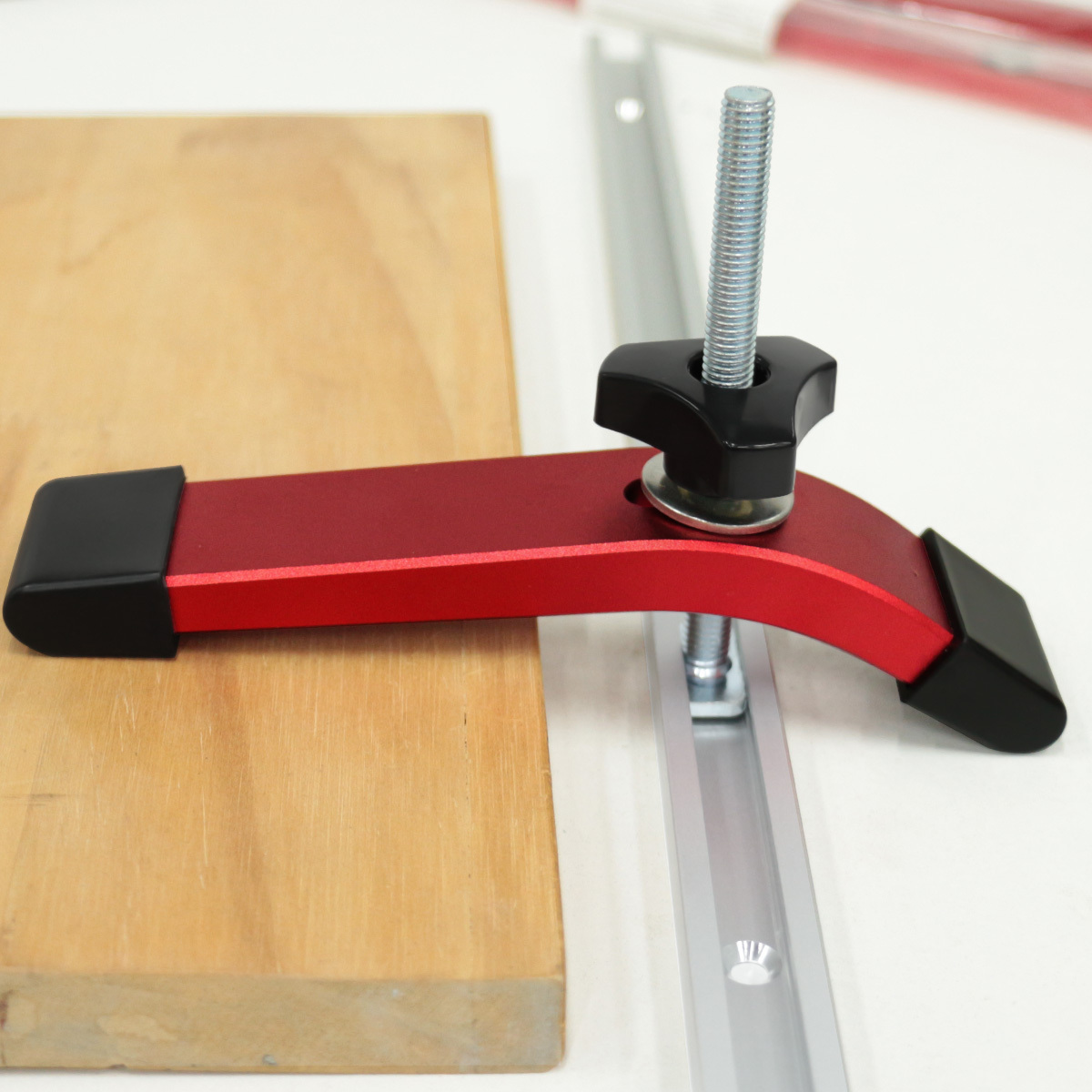 1/2Pcs 빠른 작동 홀드 다운 클램프 알루미늄 프레 - Woodworking Groove 리뷰 및 가격