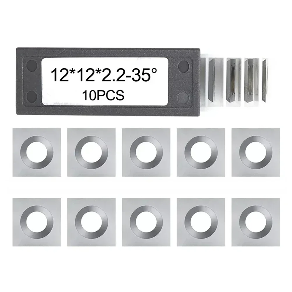10pcs 사각 카바이드 인서트 블레이드 12x12x2 - Woodworking Lathe Chuck 리뷰 및 가격