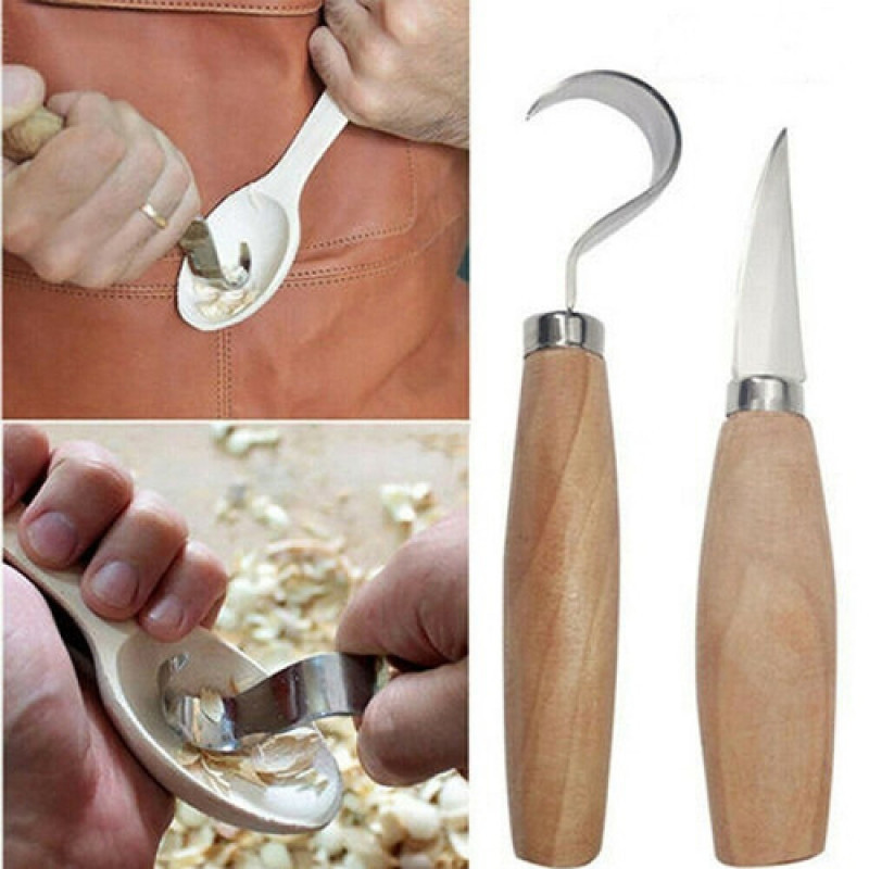 목공 조각칼, 치즐, 훅 나이프, 조각 도구, 인체공학 - Woodworking Groove 리뷰 및 가격