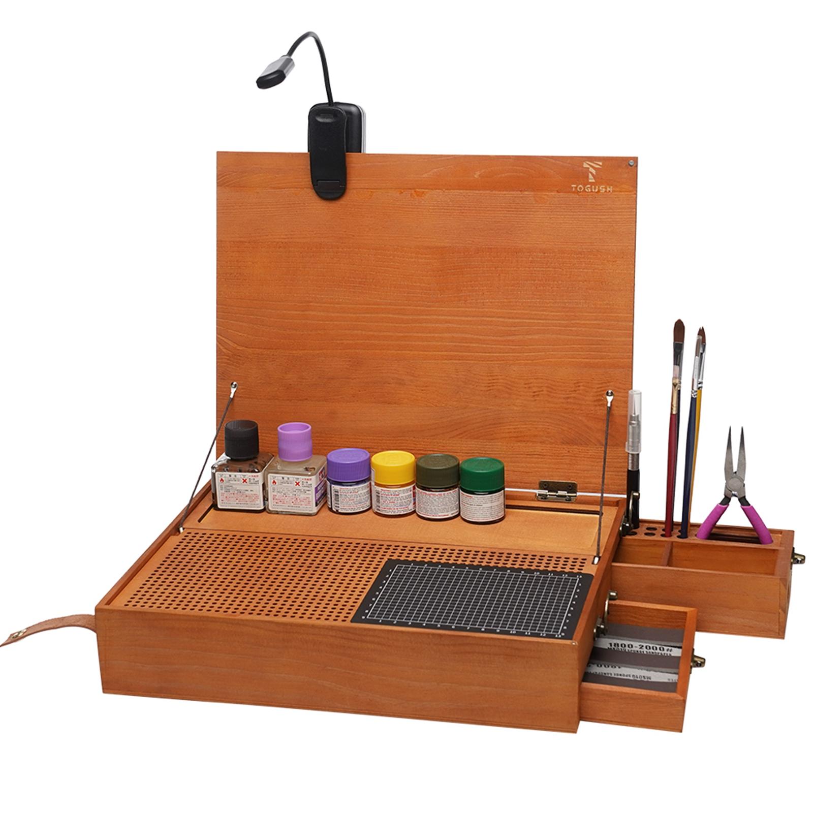 모델 제작용 취미 작업대, 절단 매트가 포함된 휴대용  - Woodworking Work Table 리뷰 및 가격