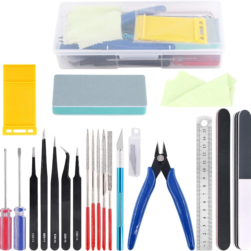 21종 모델러 기본 도구 공예 세트 취미 조립 DIY  - Woodworking Hobby Kits 리뷰 및 가격