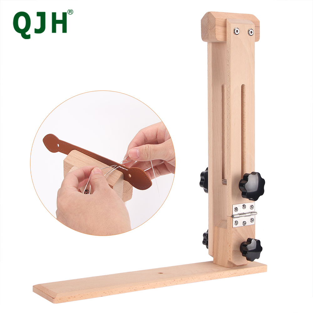 QJH 가죽 스티치 조랑말 핸드 스티칭 말 테이블 데스 - Woodworking Work Table 리뷰 및 가격