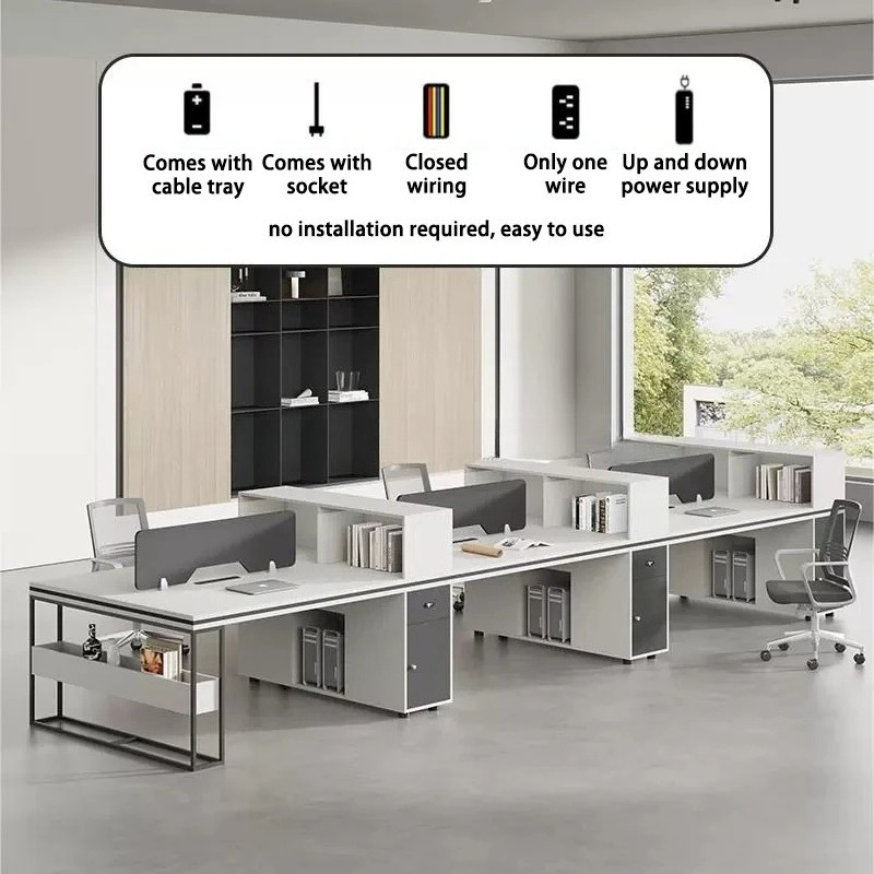 사무실 직원용 책상 및 의자 세트, 현대식 컴퓨터 책상 - Woodworking Work Table 리뷰 및 가격