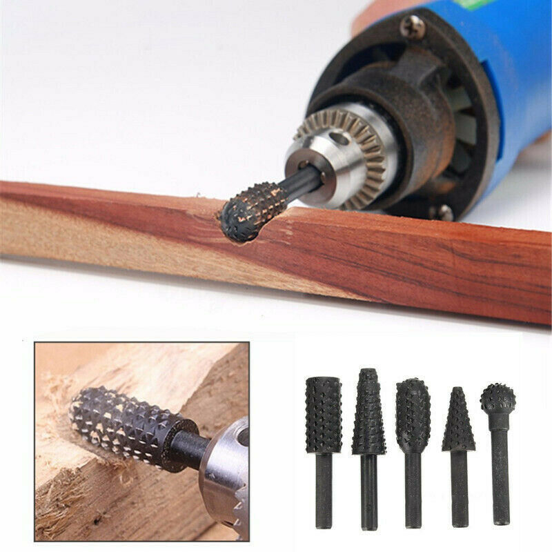 5종 블랙 목공 스피어헤드 로터리 파일 전동 그라인딩  - Woodworking Videos 리뷰 및 가격